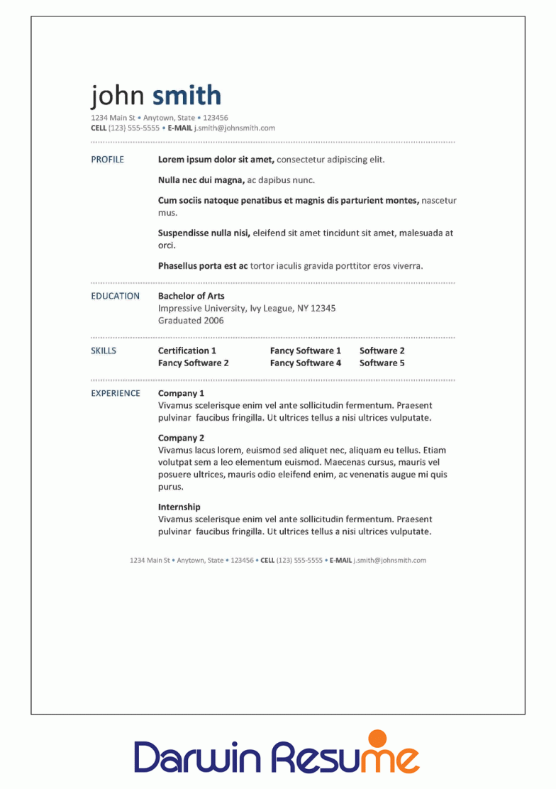 Resume